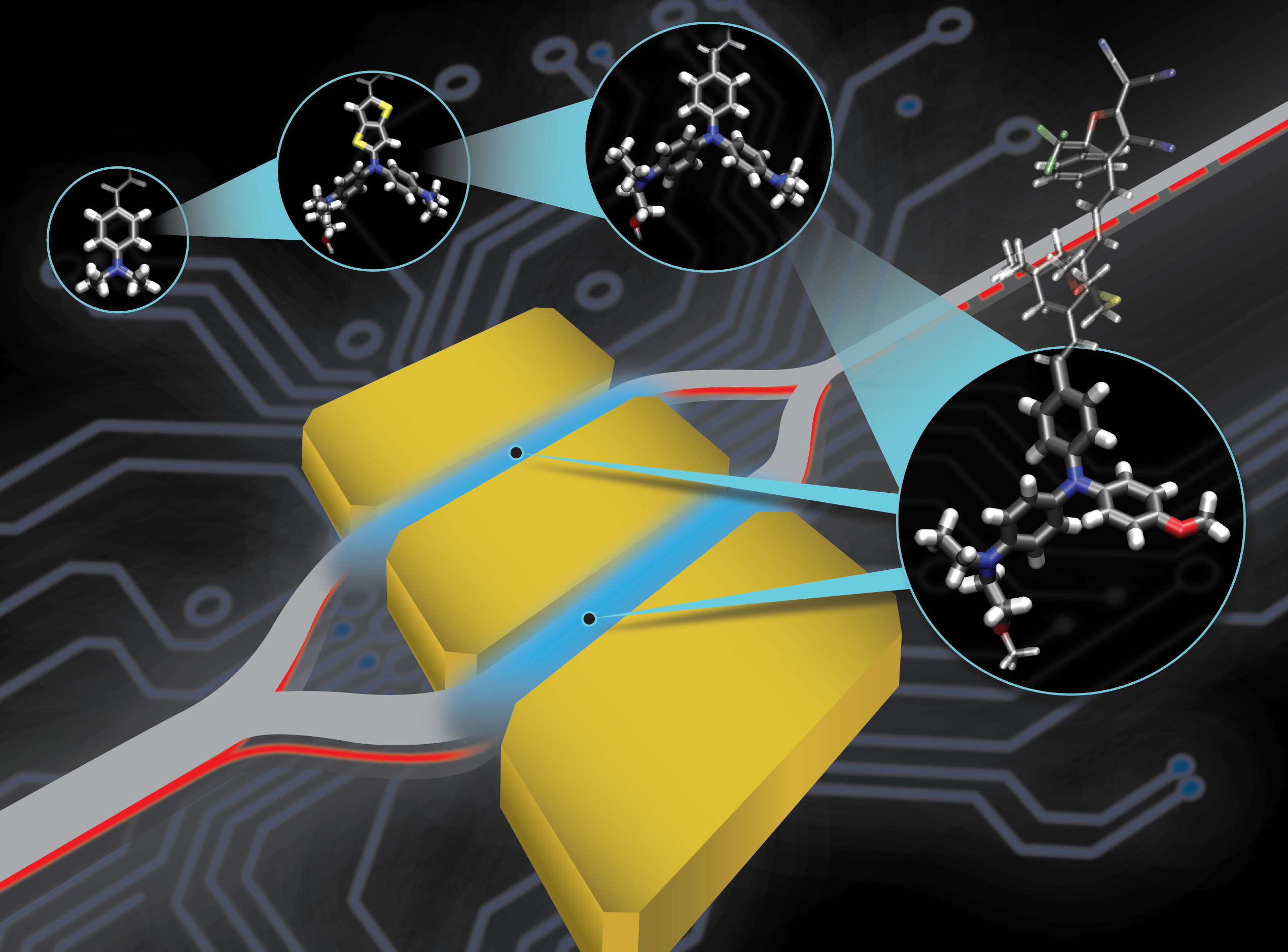 Materials Horizon Cover featuring chromophores and EO activity