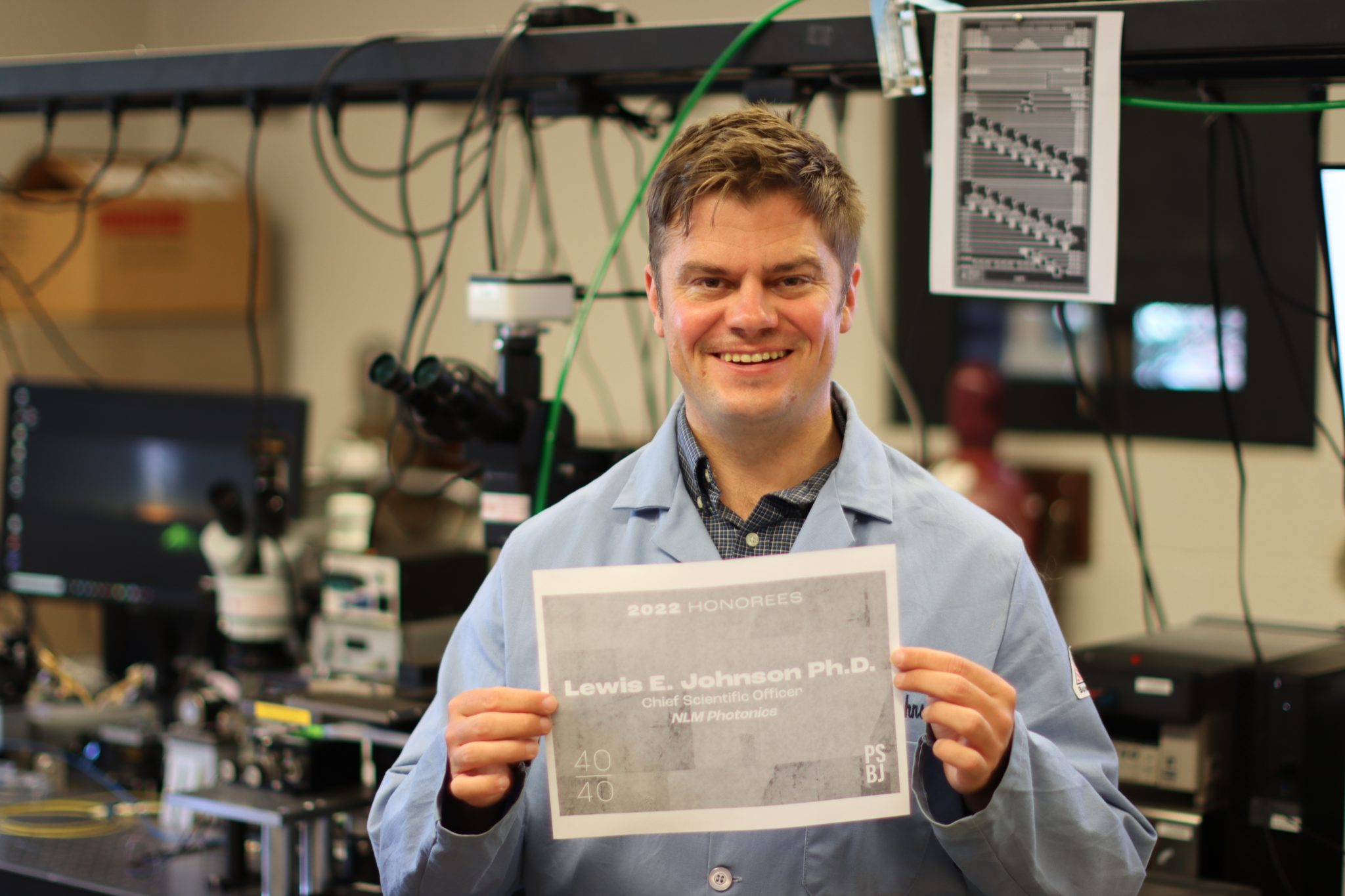 Dr. Lewis E. Johnson Recognized in PSBJ’s 40 Under 40 NLM