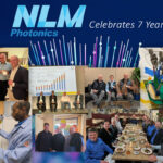 Collage of images of the NLM team and friends from the previous year at events, in the lab, and more!