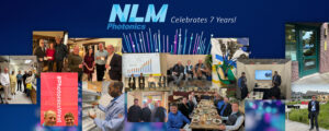 Collage of images of the NLM team and friends from the previous year at events, in the lab, and more!