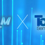 Blue techy background image with the NLM's and Tower's logos