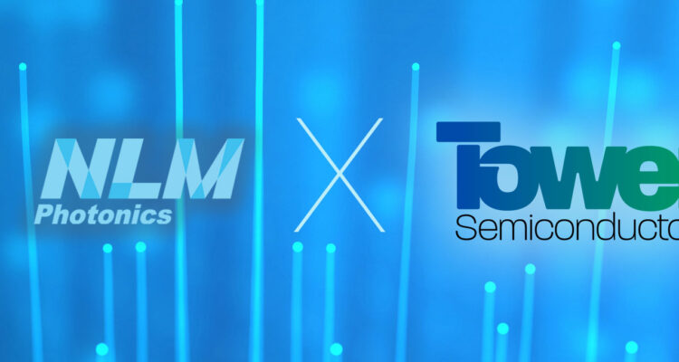 Blue techy background image with the NLM's and Tower's logos